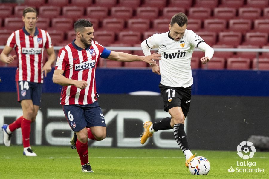  Cheryshev, durante el Atlético de Madrid-Valencia.
