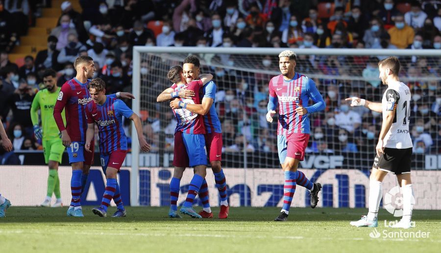  Aubameyang logra el 0-1