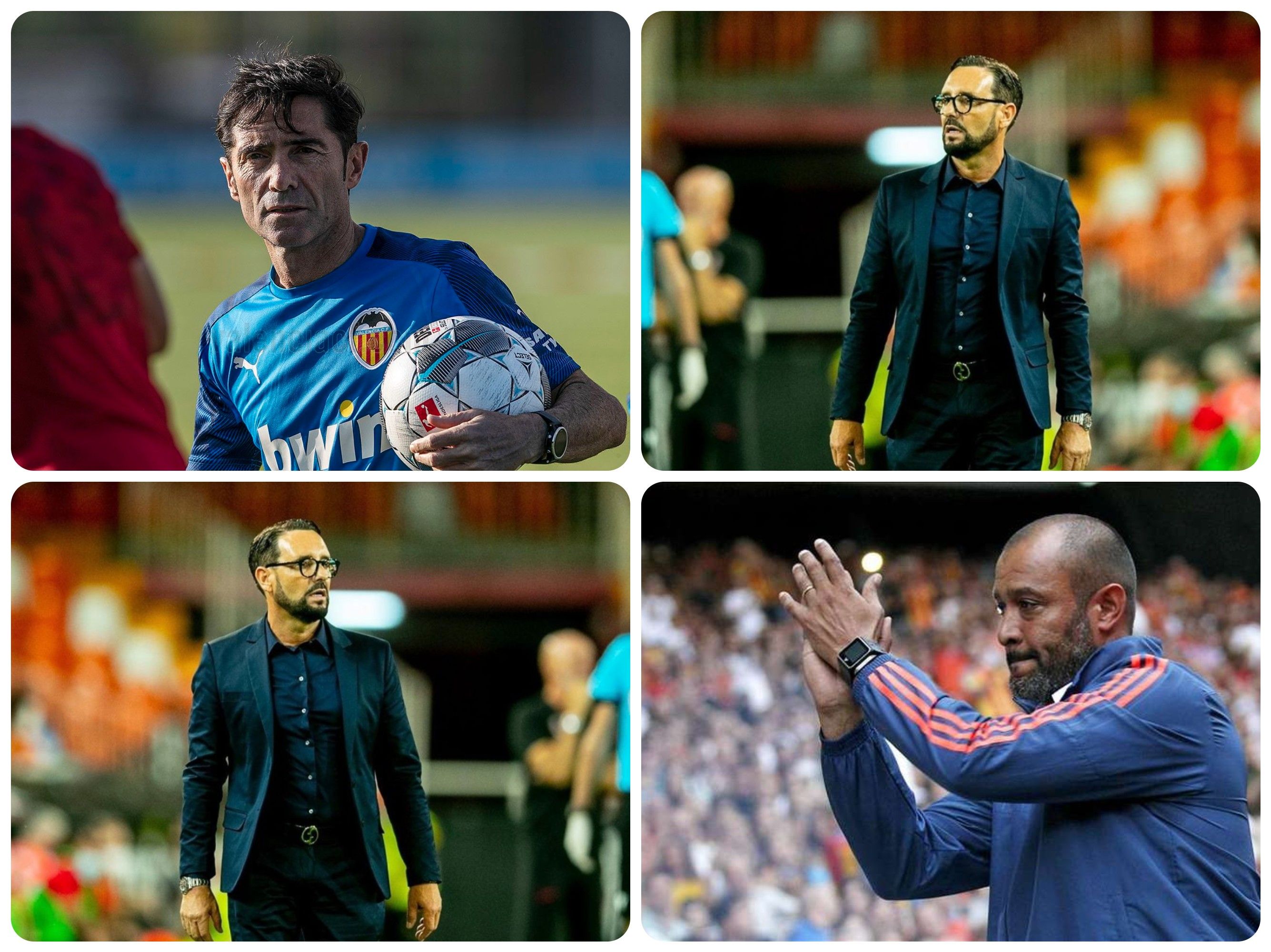  Bordalás como Marcelino y Nuno