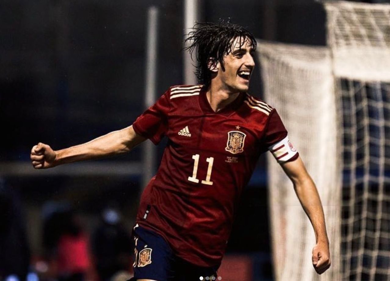 Bryan Gil marca con la sub 21