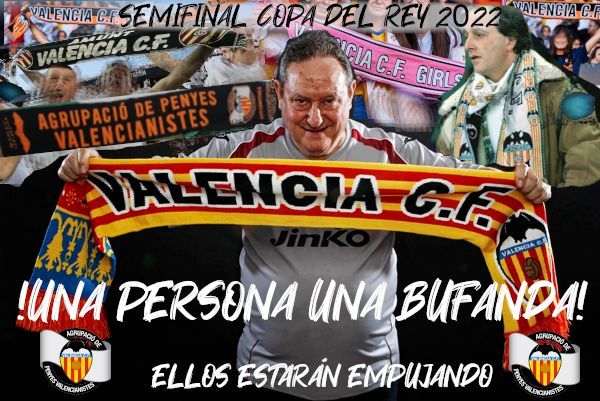  Bufandeo de las peñas ante el Athletic