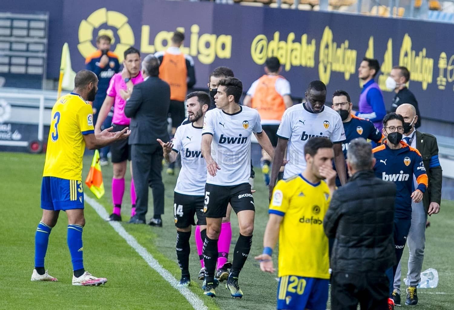  Cádiz CF - Valencia CF.