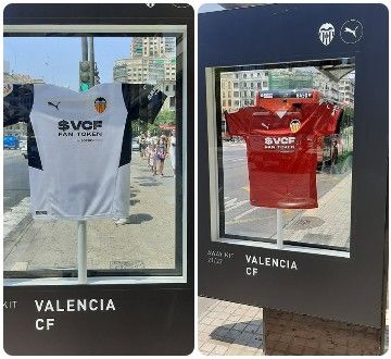  Camisetas Valencia CF