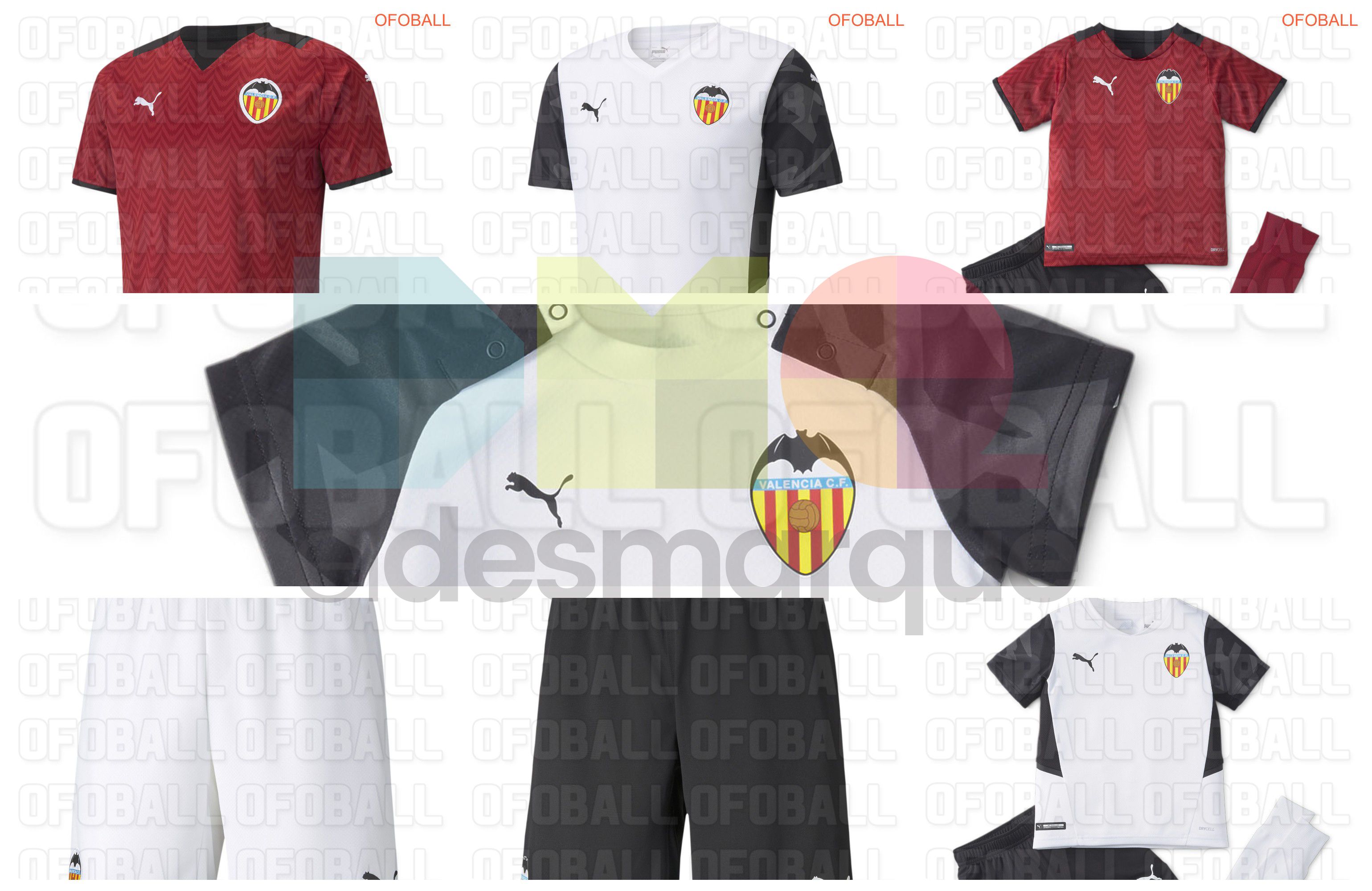  Camisetas valencia CF
