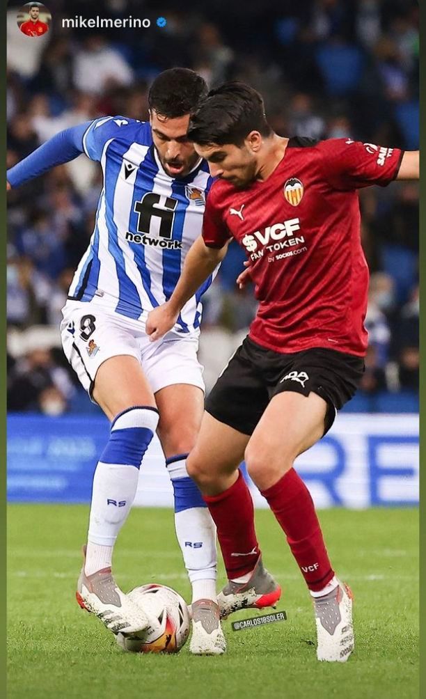  Carlos Soler en San Sebastián