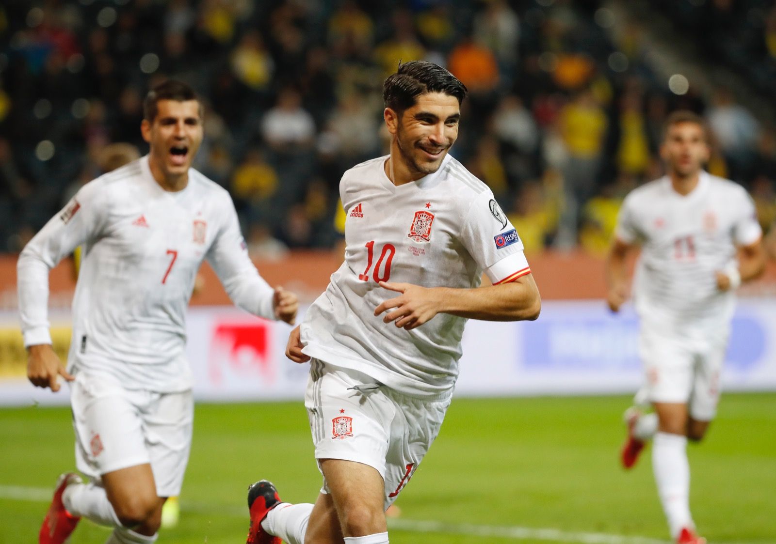  Carlos Soler marca con la Roja, último jugador del Valencia en debutar