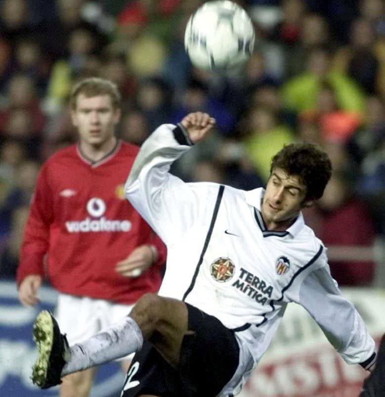  Dos momentos del debut de Aimar