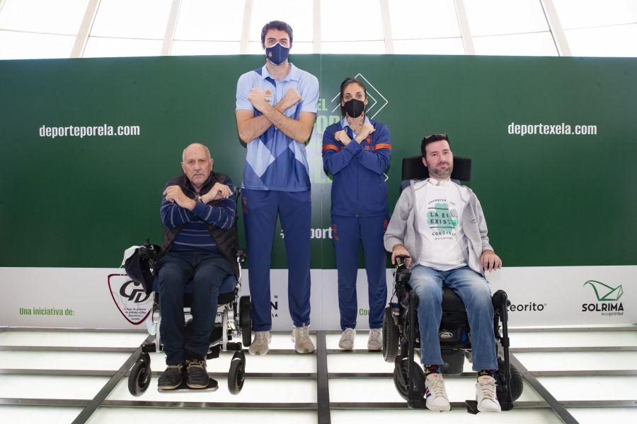 El Deporte Valenciano, unido por la visibilidad de los enfermos de ELA