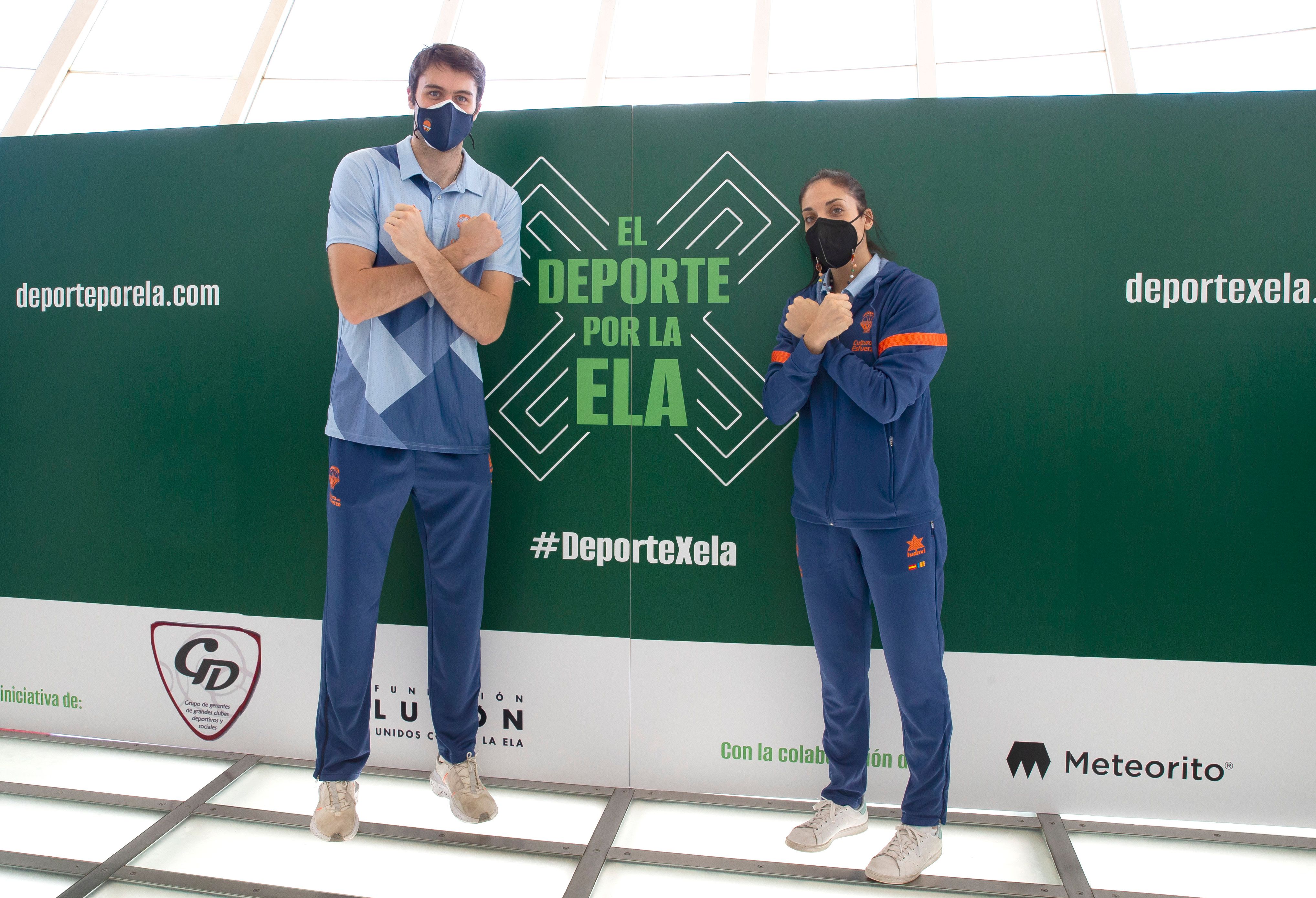  El Deporte Valenciano, unido por la visibilidad de los enfermos de ELA