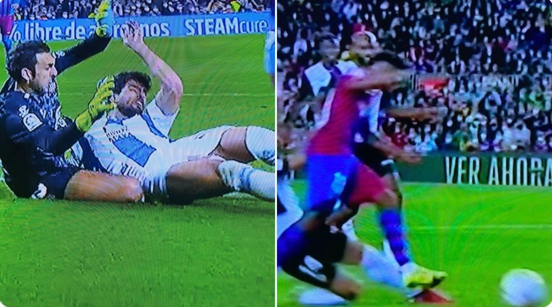 El penalti que el VAR volvió a regalar al Barça