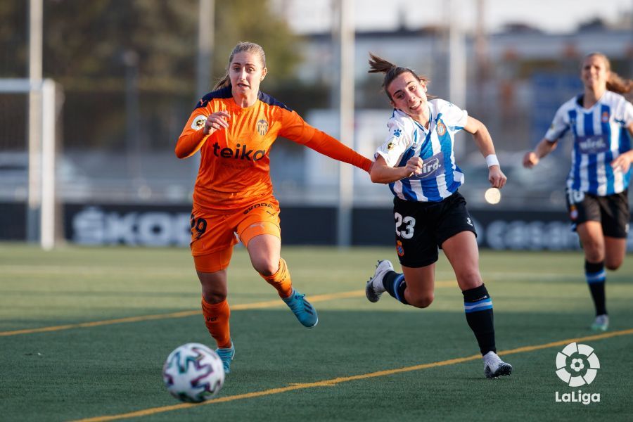 El Valencia CF Femenino empató a un gol en su visita al RCD Espanyol