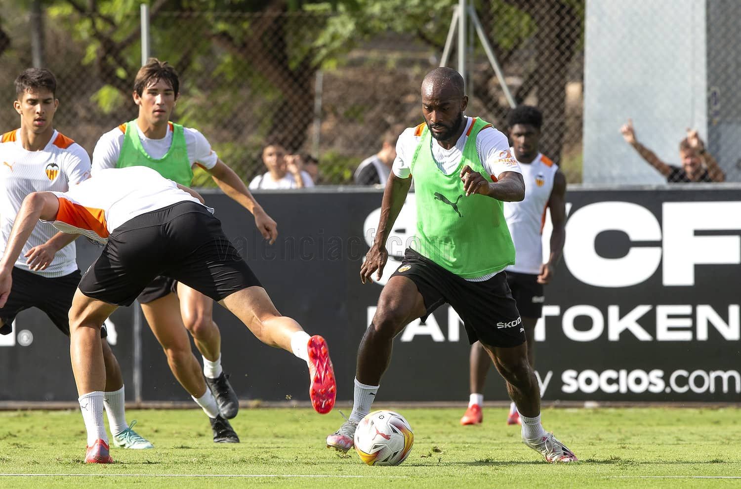 Entrenamiento del Valencia CF