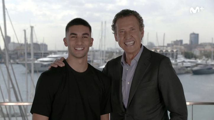  Ferran Torres con Valdano