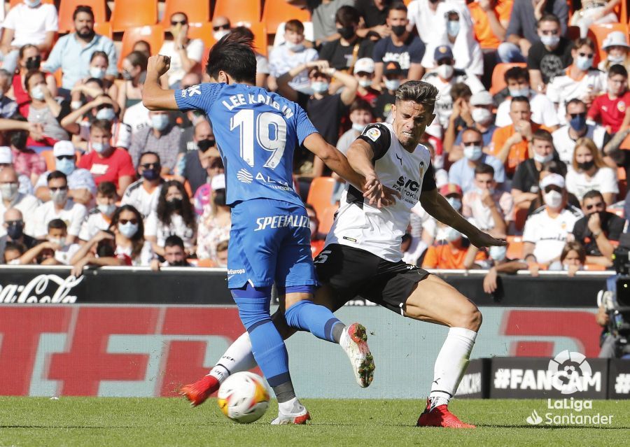  Gabriel ante Kang In Lee y el Mallorca en Mestalla