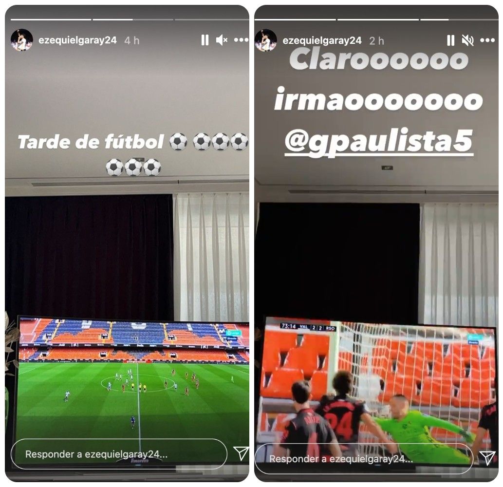 Garay felicita a Gabriel Paulista