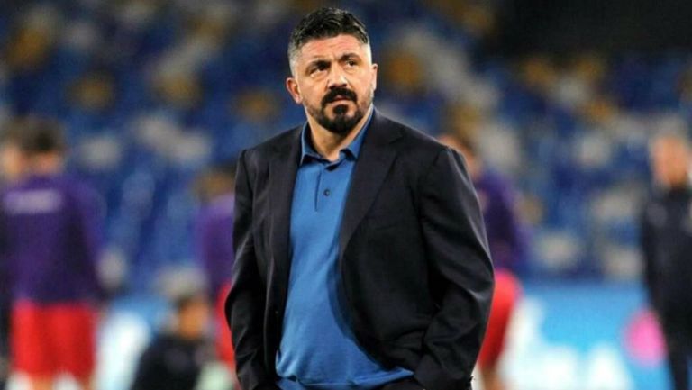  Gattuso, con su guardia pretoriana