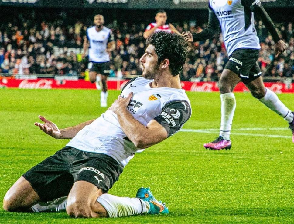  Gol de Guedes ante el Granada