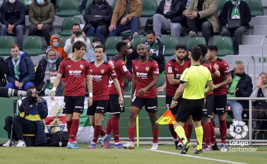  Gol de Guedes en Elche