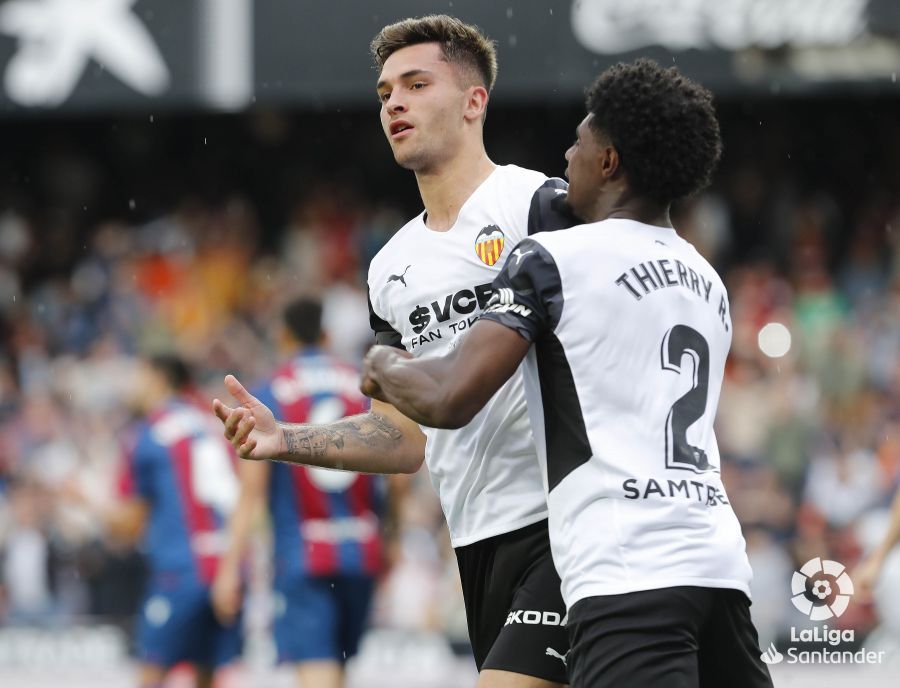  Gol de Hugo Duro en el derbi, el único del Valencia CF