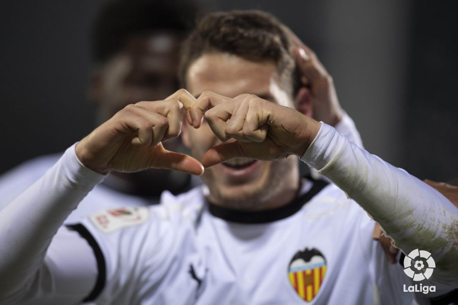  Gol de Vallejo en el Alcorcón-Valencia CF