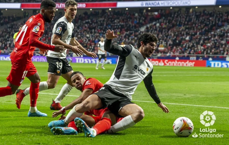  Guedes ante el Atlético