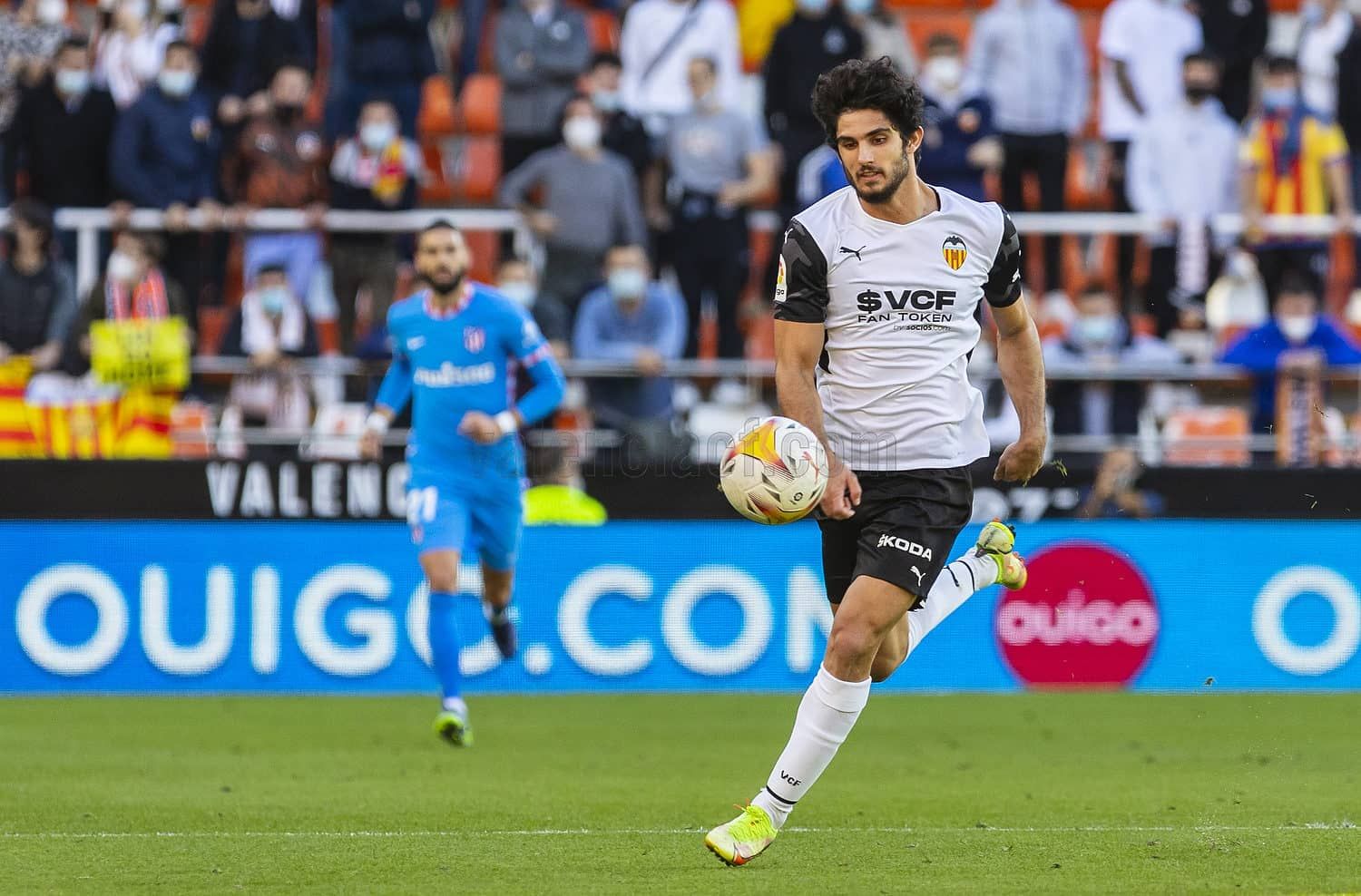 Guedes ante el Atlético