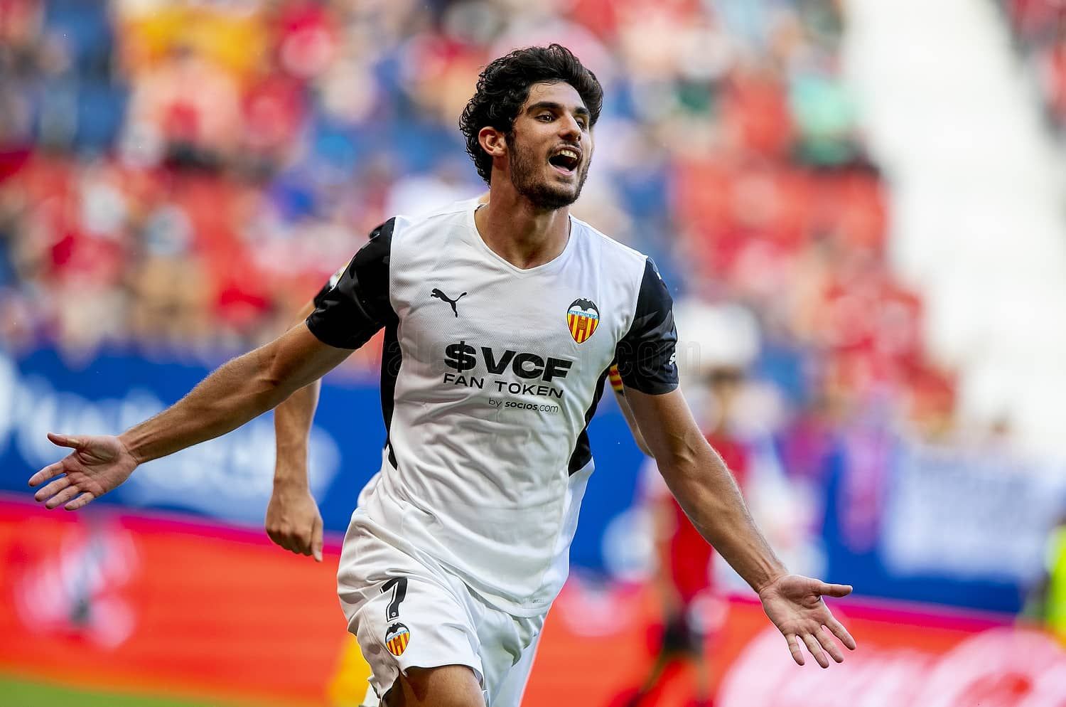  Guedes marca ante Osasuna