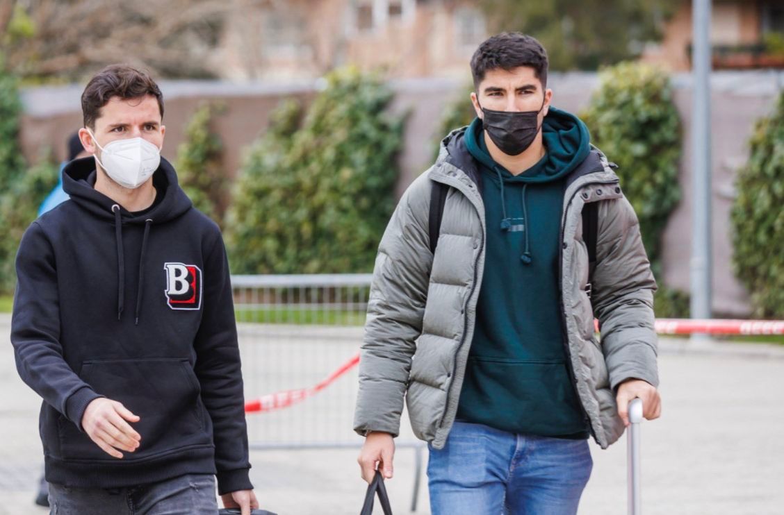  Guillamón y Soler con la Roja