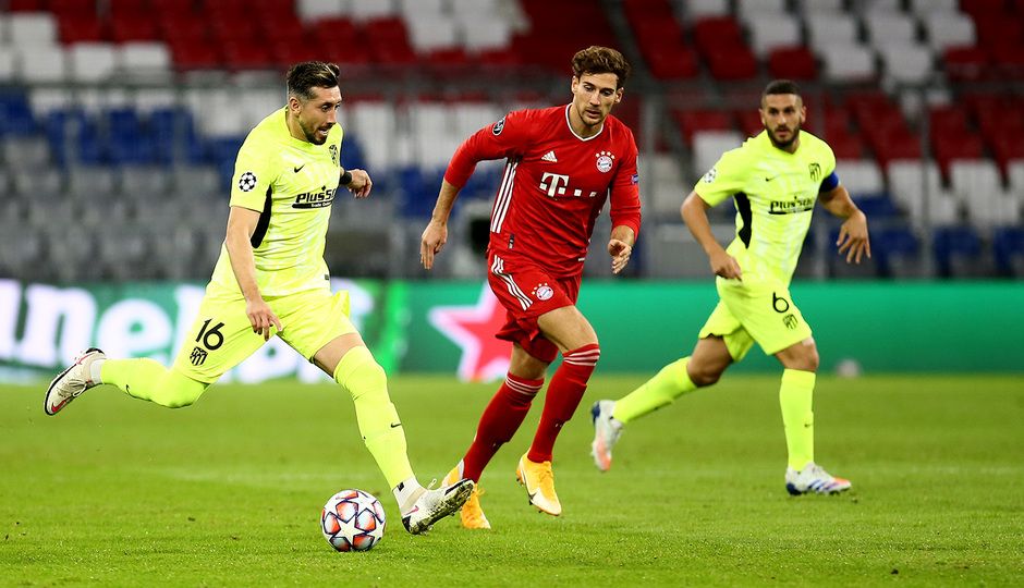  Héctor Herrera, ante el Bayern.