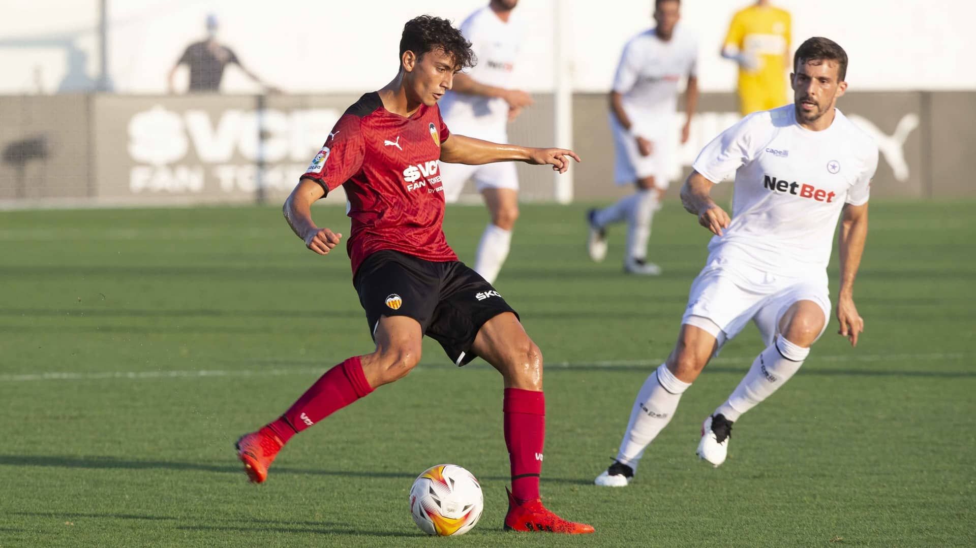  Rubén Iranzo con el Valencia CF