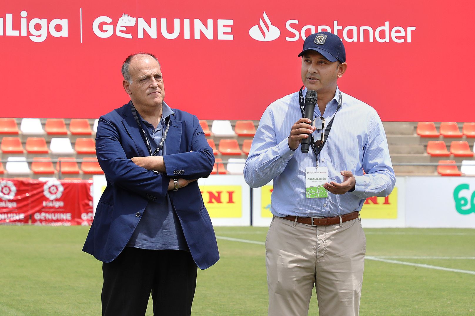  Javier Tebas y Anil Murthy