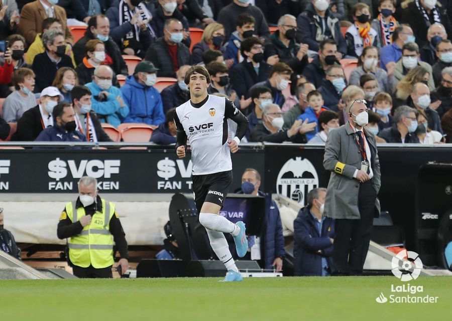  Jesús Vázquez en el Valencia CF-Granada