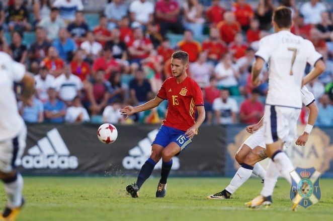Jorge Sáenz con la selección.