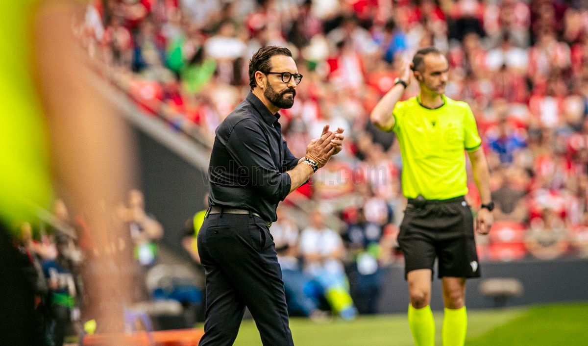  José Bordalás en Bilbao