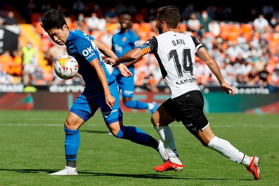  Kang In Lee en Mestalla