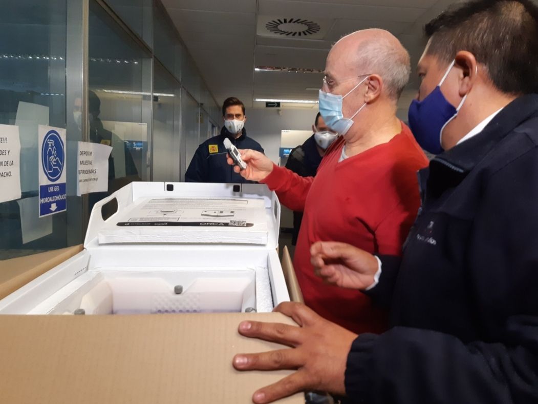  Llegan las vacunas contra el coronavirus a la Comunidad Valenciana