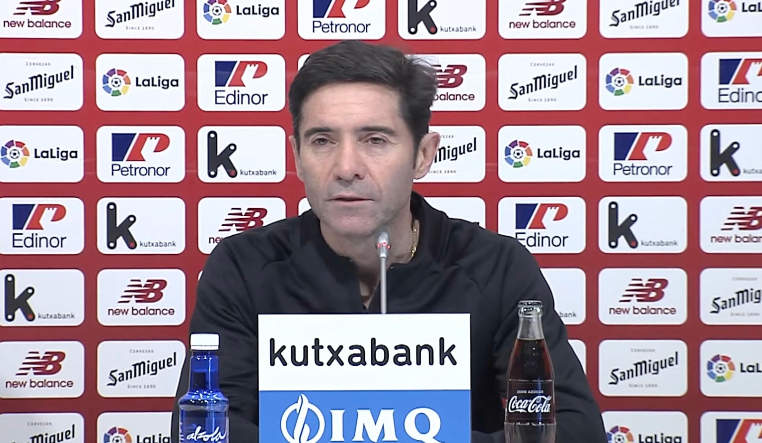 Marcelino habló de Unai Núñez