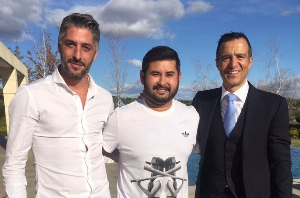  Martín Hugo Prest, Tunku Ismail y Jorge Mendes