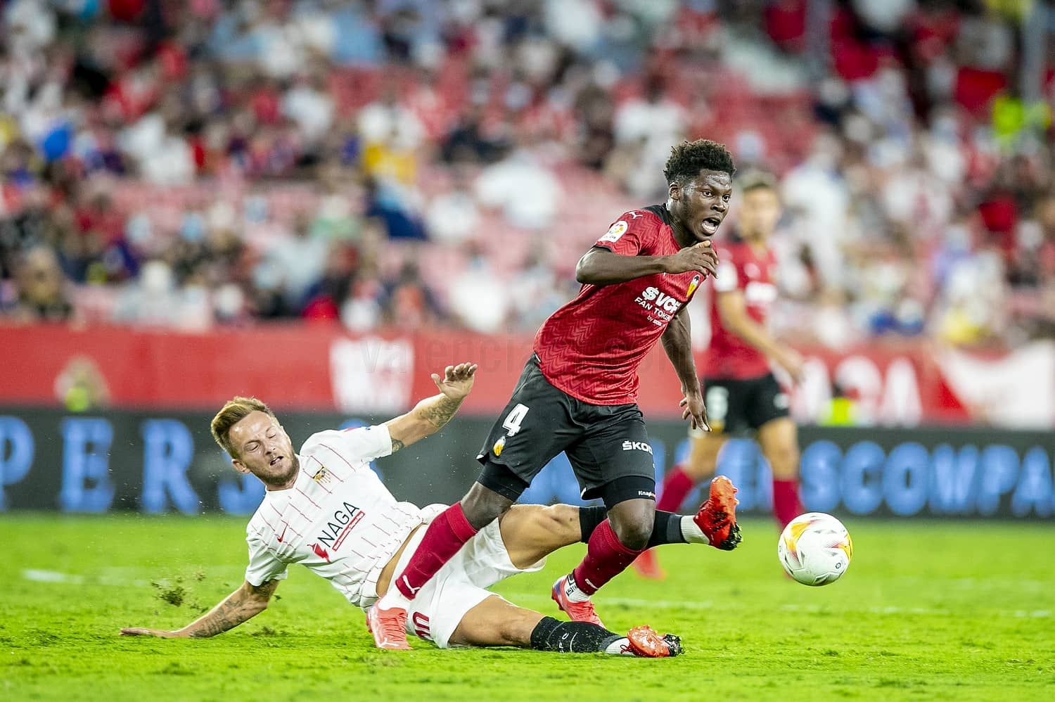  Un lance del partido que supone la segunda derrota en LaLiga