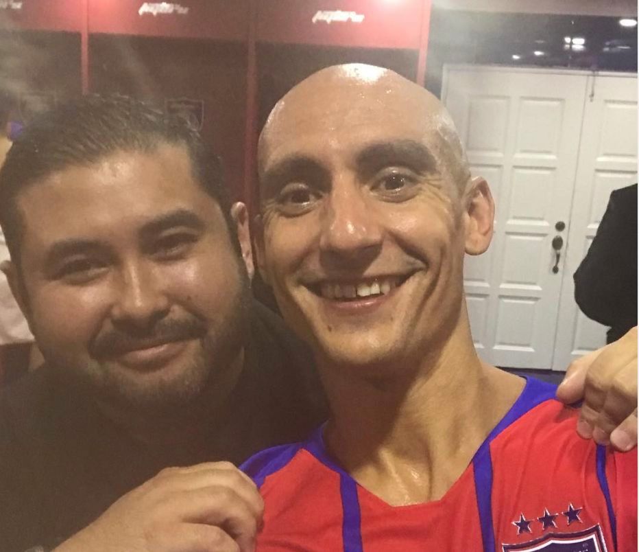  Natxo Insa con el Príncipe de Johor