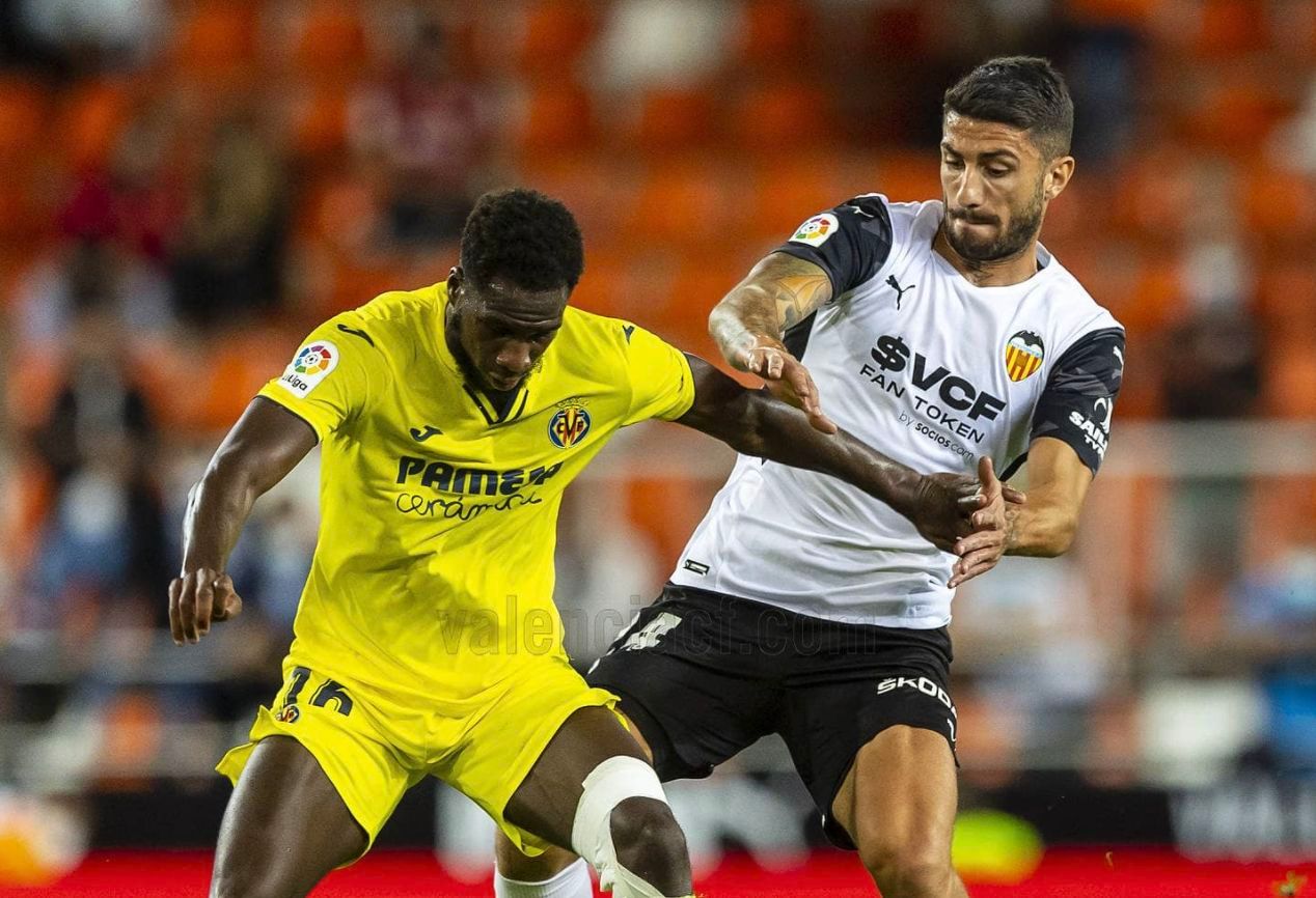  Piccini volvió a jugar ante el Villarreal
