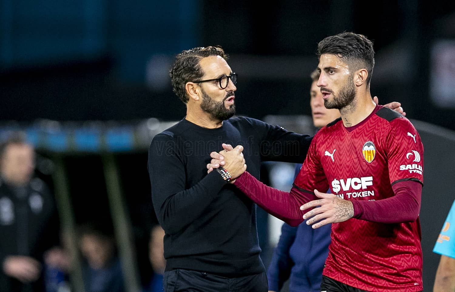  Bordalás anima a Piccini que acabó fundido en el Celta-Valencia