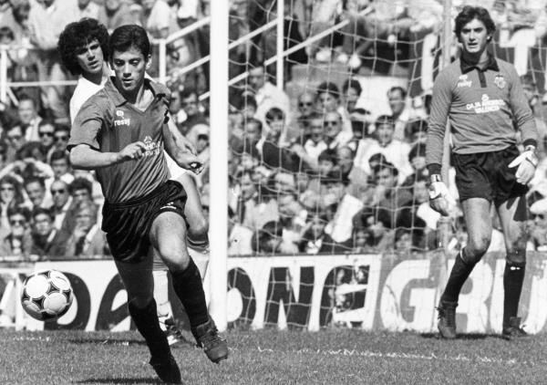  Quique y Bermell, de portero, en el Valencia CF