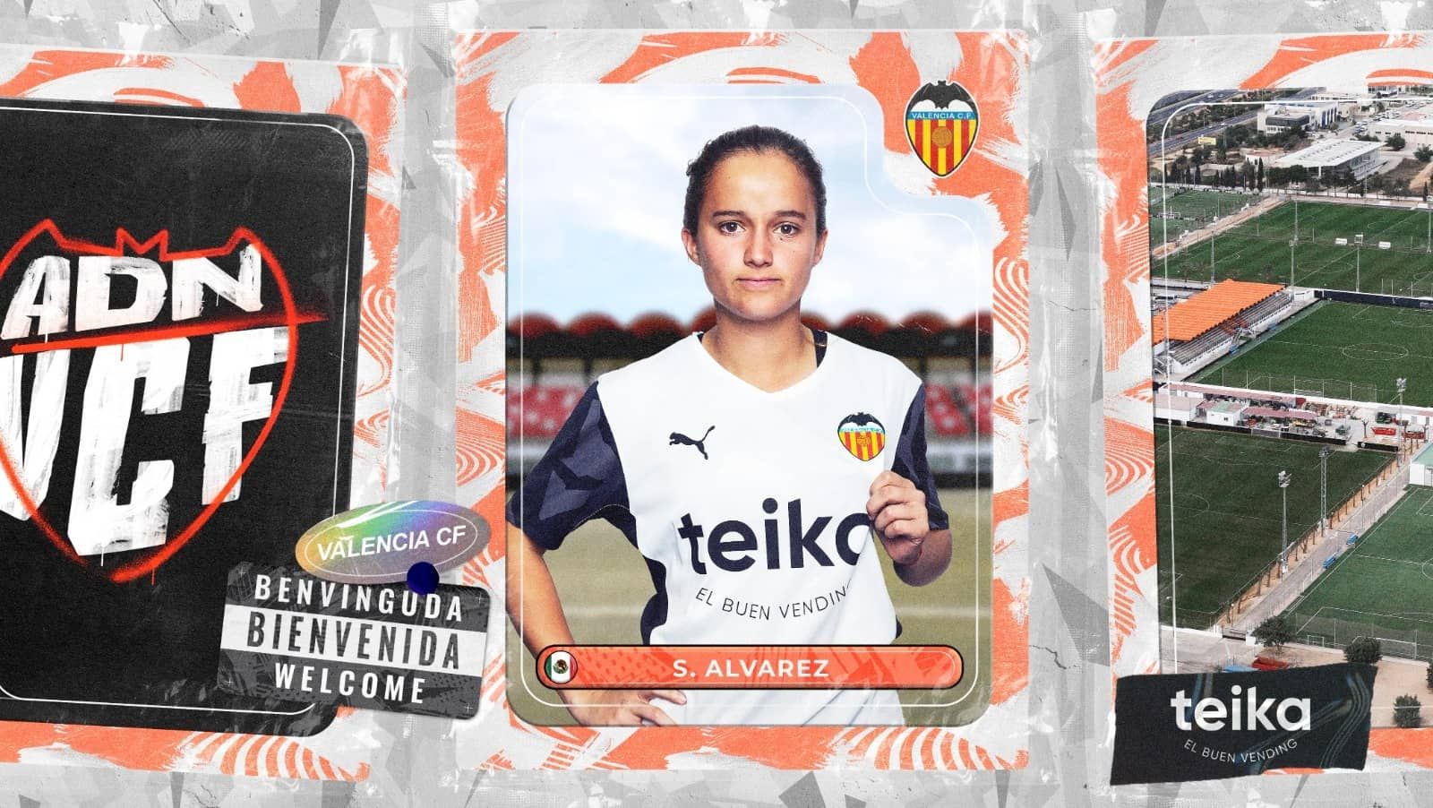  Sofía Álvarez, jugadora del VCF Femenino