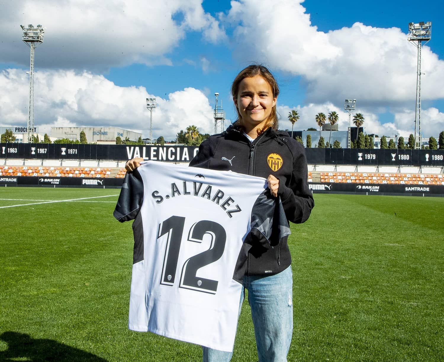  Sofía Álvarez, jugadora del VCF Femenino