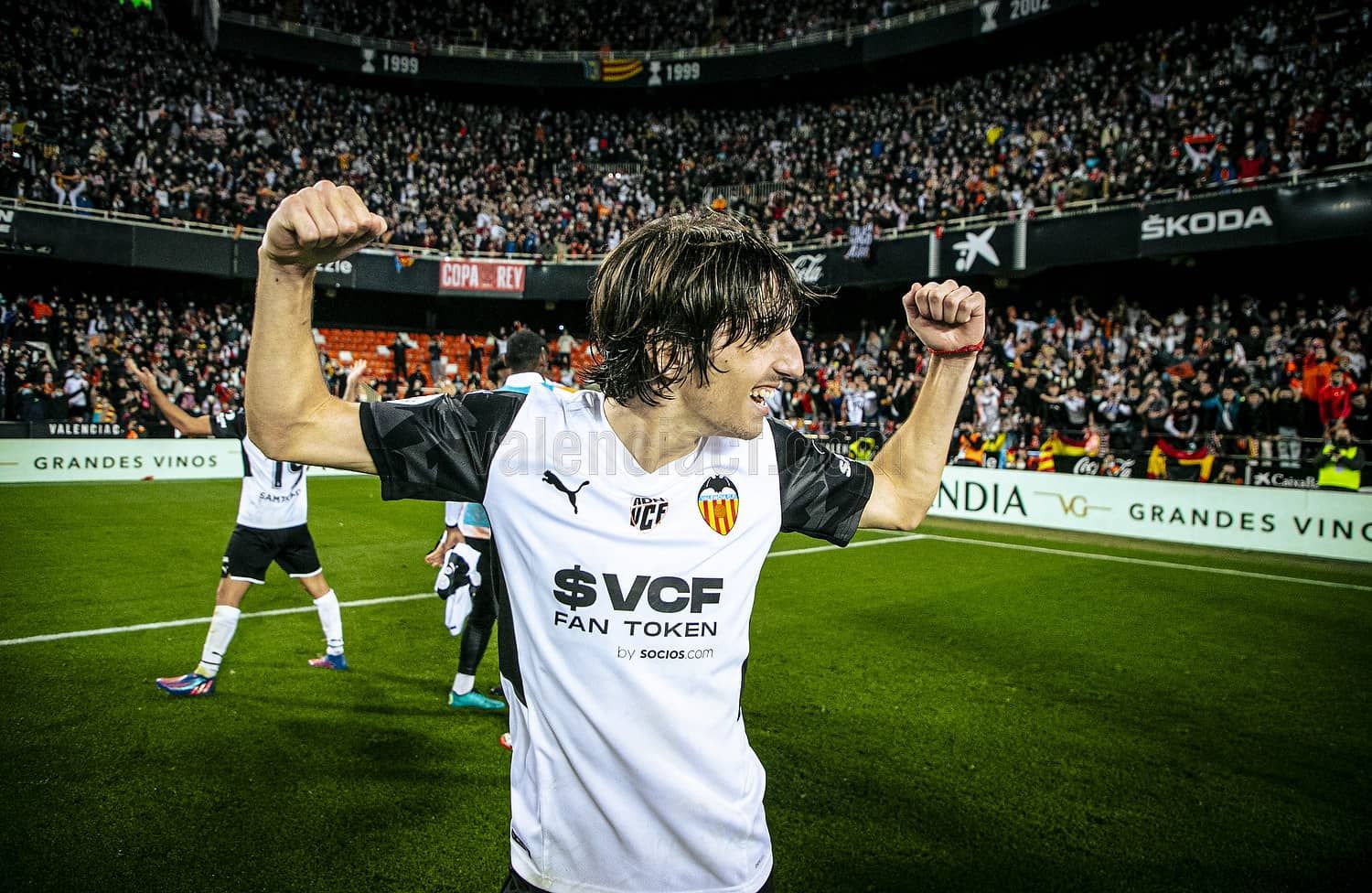 Bryan Gil en el Valencia-Athletic ha venido para ganar la Copa