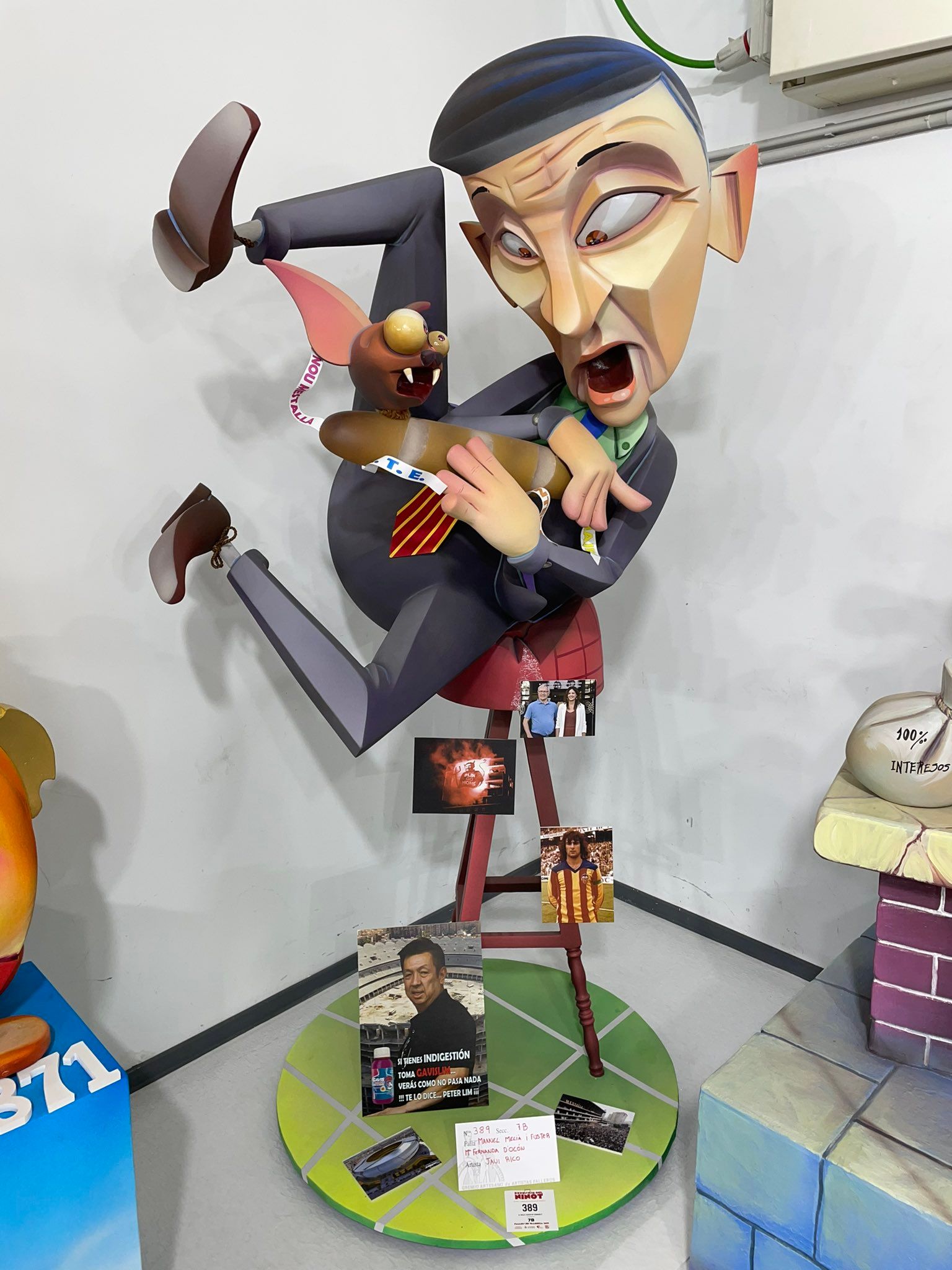 Valencia CF en la Exposición del Ninot