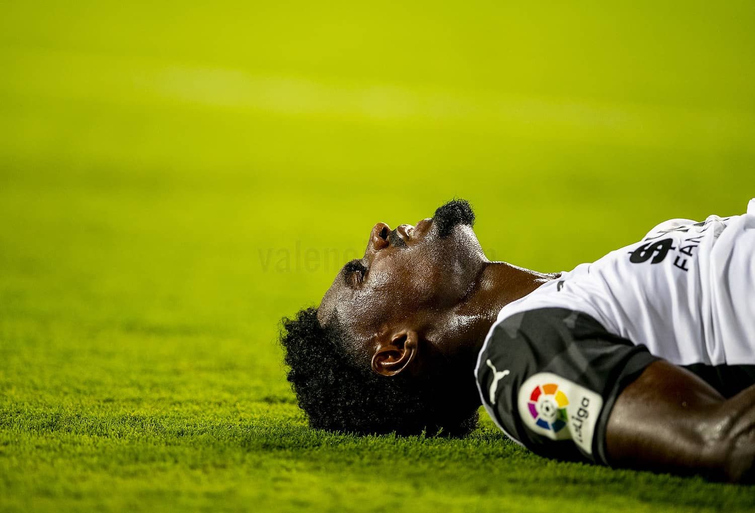  Thierry Correia roto en el Valencia CF - Real Madrid.
