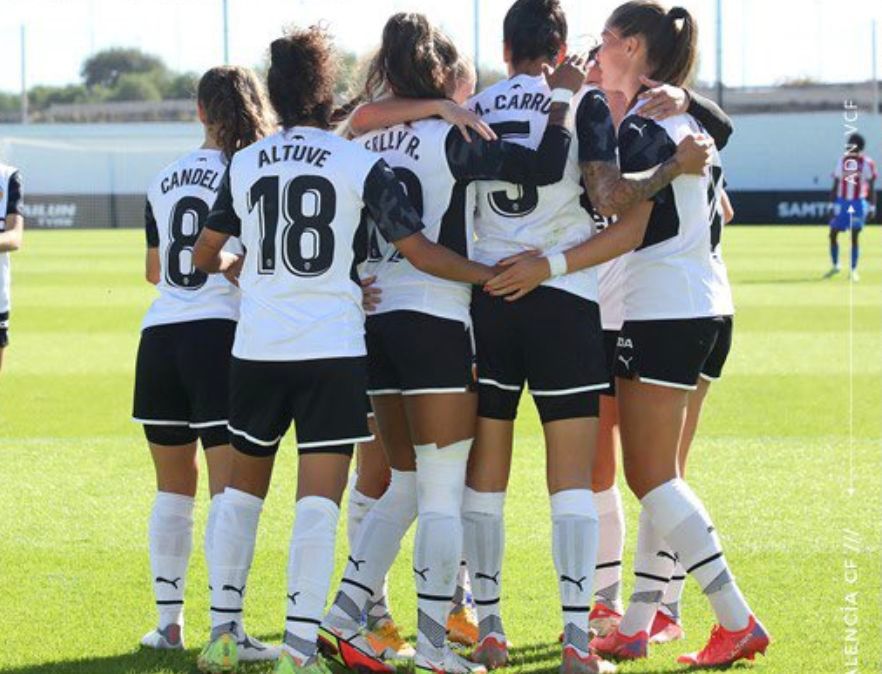 Valioso empate del VCF Femenino contra el Atlético de Madrid
