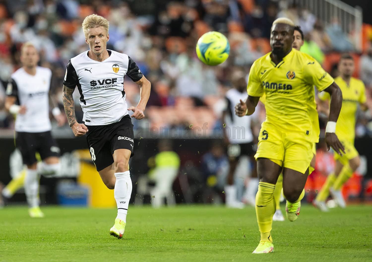  Wass ante el Villarreal